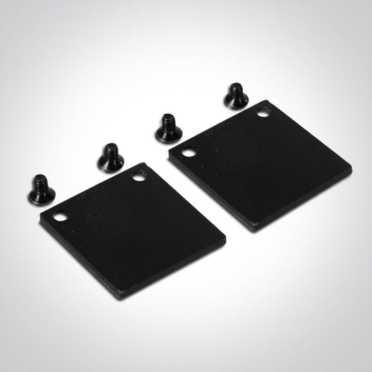One Light 42022A/B BLACK END CAPS FOR 42001A/42002A