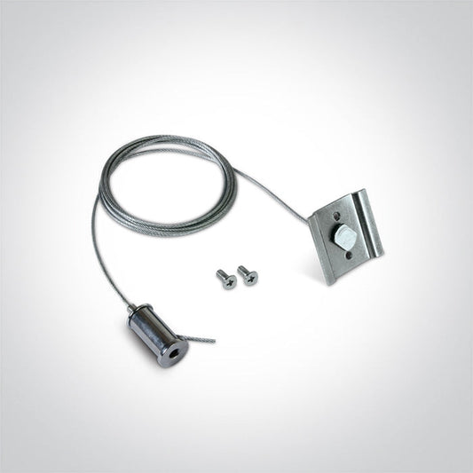 One Light 42026  3 meter Suspension Kit for 48V Magnetic Track Light System