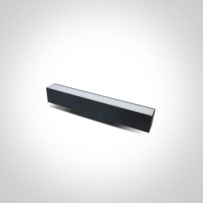 One Light 42100A/B/W 15W LED Linear magnetic light for 48V Magnetic Track Lighting System - Track Lighting Company