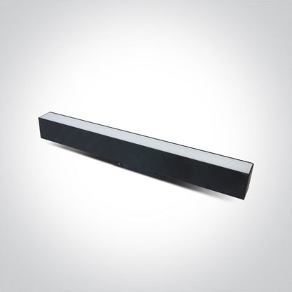 One Light 42100B/B/W 25W LED Linear Magnetic Track Light for 48V Track Lighting System - Track Lighting Company