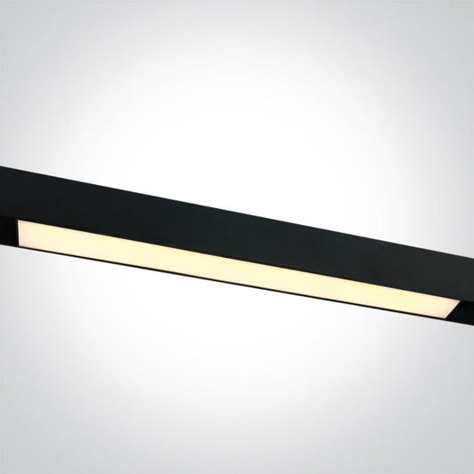 One Light 42100B/B/W 25W LED Linear Magnetic Track Light for 48V Track Lighting System
