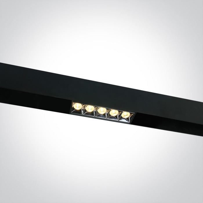 One light 42102A/B/W 12W LED Linear track light for 48V Magnetic Track Lighting System