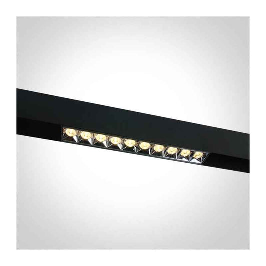 One Light 42102BL/B/W Dali 22W LED Linear track light for 48V Magnetic Track Lighting System