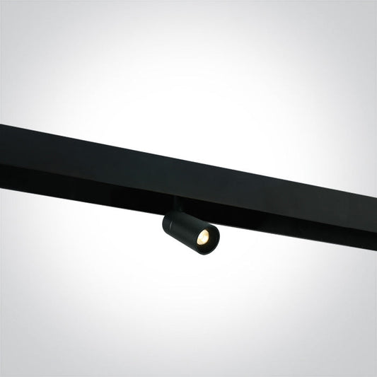 One Light 42108/B/W 6W Track Spot for 48V Magnetic Track Light System