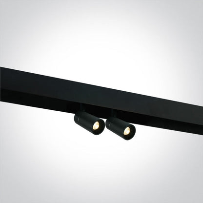 Twin 6W Track Spot for 48V Magnetic Track Light System