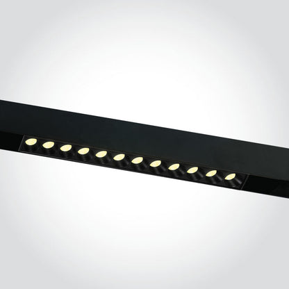 One Light 42112AA/B/W BLACK 12W WW 48V IP20 MINI/MIDI