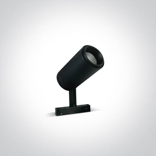One Light 42114C/B/W 30W Black Spot Light for 48V Magnetic Track System