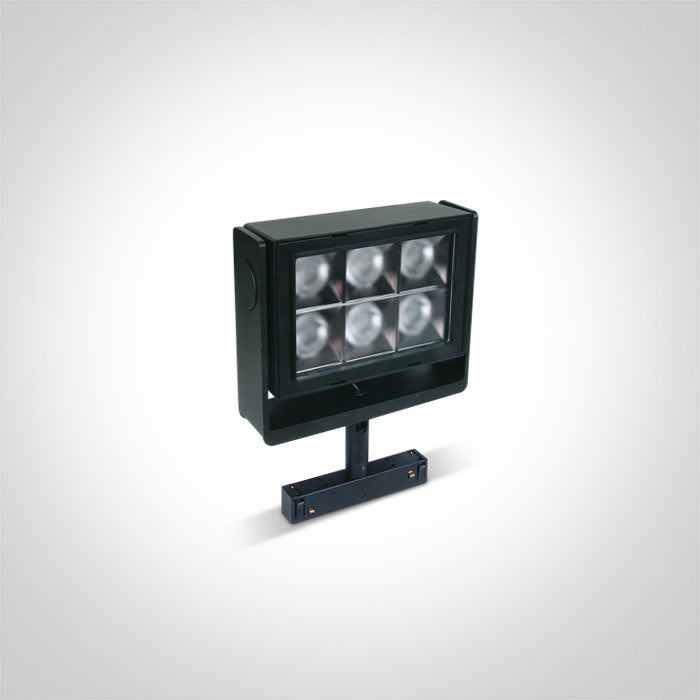 One Light 42118/B/W 26W Track spot Wall Washer for 48V Magnetic Track Lighting System - Track Lighting Company