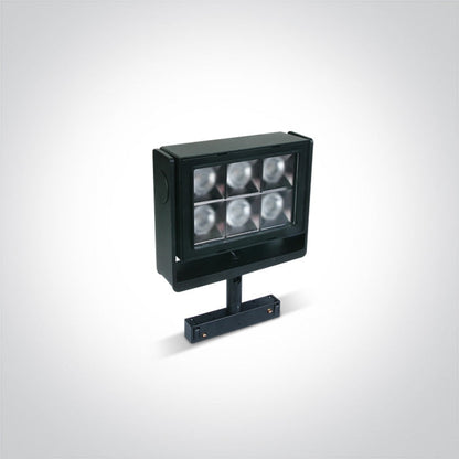 One Light 42118/B/W 26W Track spot Wall Washer for 48V Magnetic Track Lighting System - Track Lighting Company