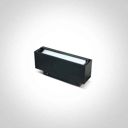 One Light 42120B/B/W Asymmetric LED Linear Track Light for 48V Magnetic Track Light System