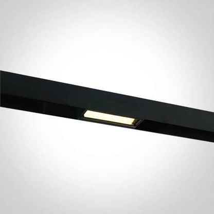 One Light 42120B/B/W Asymmetric LED Linear Track Light for 48V Magnetic Track Light System