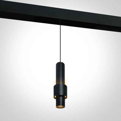 One Light 42132/B/W 7W Pendant Track Light for 48V Magnetic Track Lighting