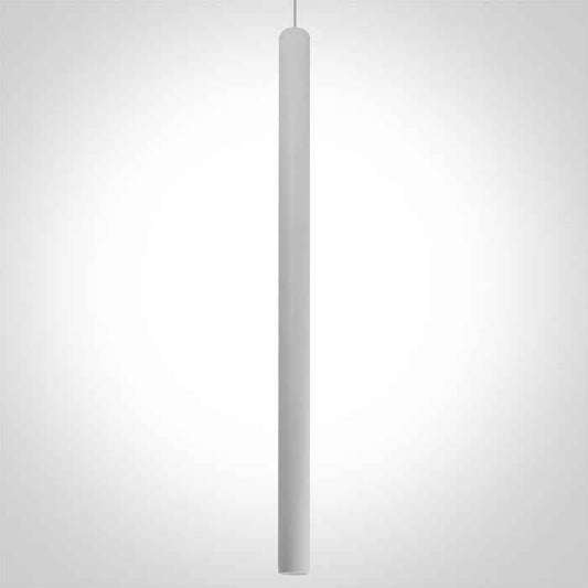 One Light 63108AT/W/W WHITE PENDANT TRACK Light LED 8W WW 36deg IP20 230V