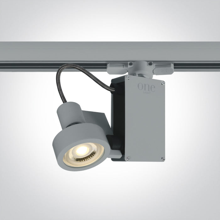 Silver Grey 3 Circuit Track Lights