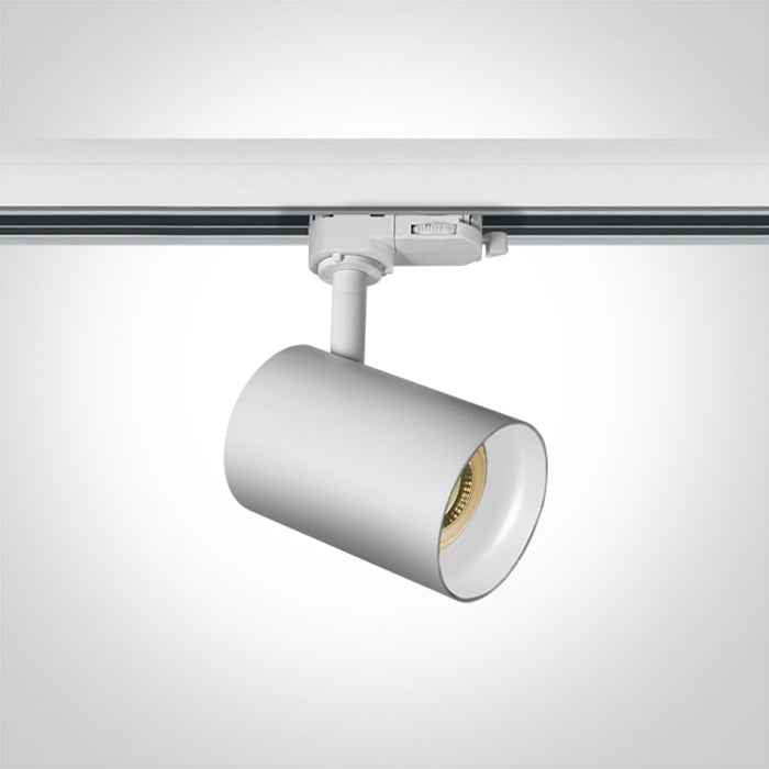 One Light 65105NT/W/W WHITE WHITE REFLECTOR GU10 10W TRACK SPOT