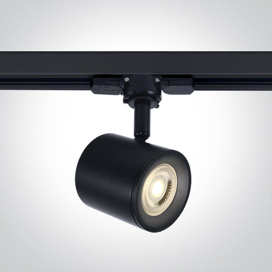 One Light 65520T/B BLACK 20W GU10 TRACK SPOT