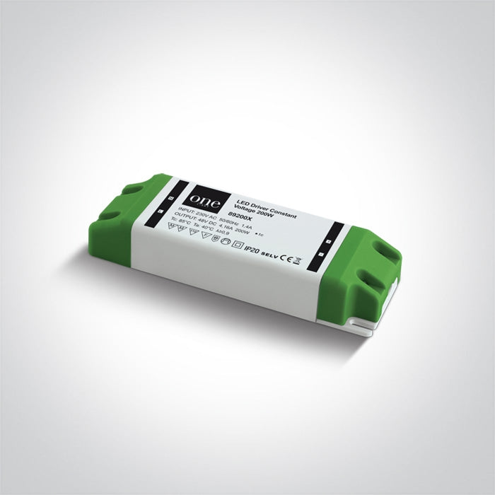 One Light 89200X Small 200W 48V DC constant voltage driver for 48V Magnetic Track System