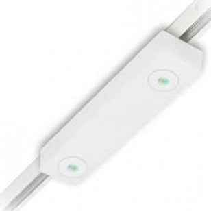 3W Non maintained LED emergency light fitting for 3 circuit track EMLEDTRM White