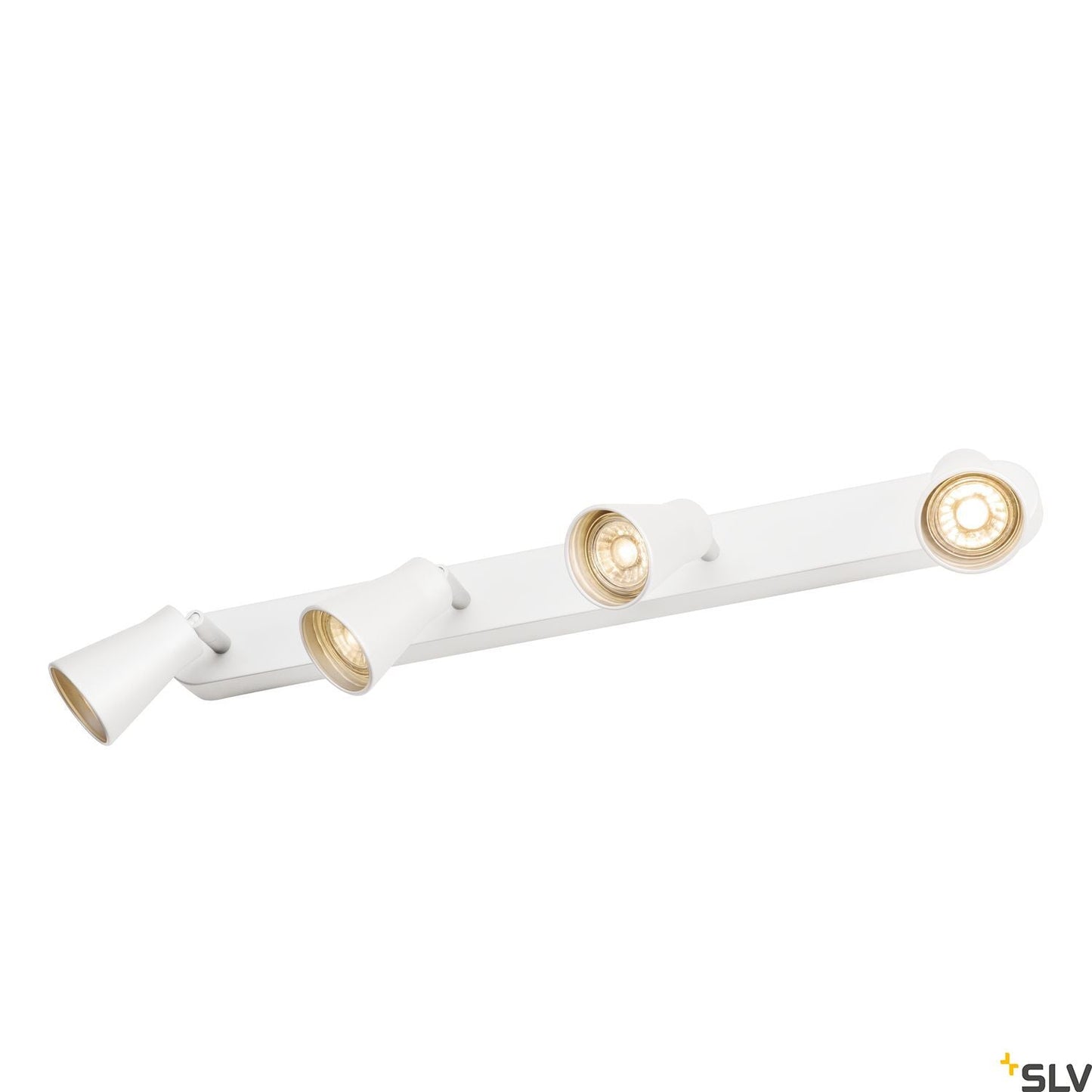 SLV AVO CW Quad, Indoor surface-mounted wall and ceiling light, QPAR51, white, max. 50W 1000896