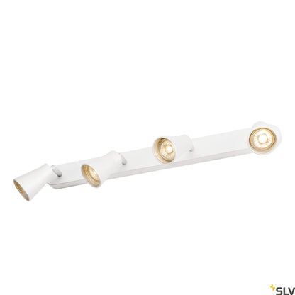 SLV AVO CW Quad, Indoor surface-mounted wall and ceiling light, QPAR51, white, max. 50W 1000896