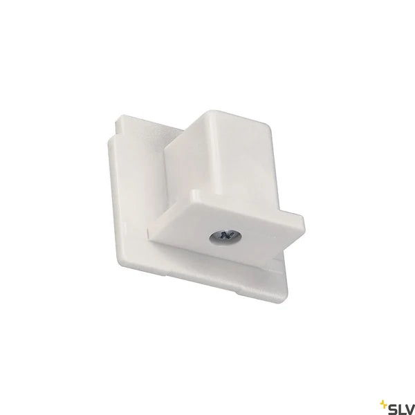 SLV EUTRAC end cap for 3-circuit track, white 1001527