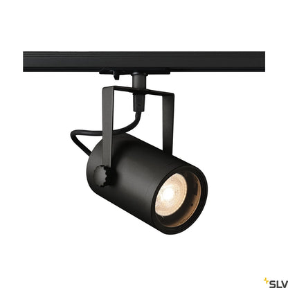 SLV EURO SPOT TRACK, black, QPAR51 25W, incl. 1-circuit adapter 1001861