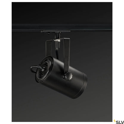 SLV EURO SPOT TRACK, black, QPAR51 25W, incl. 1-circuit adapter 1001861