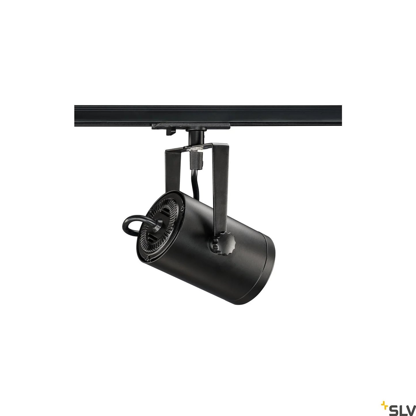 SLV EURO SPOT TRACK, black, QPAR51 25W, incl. 1-circuit adapter 1001861