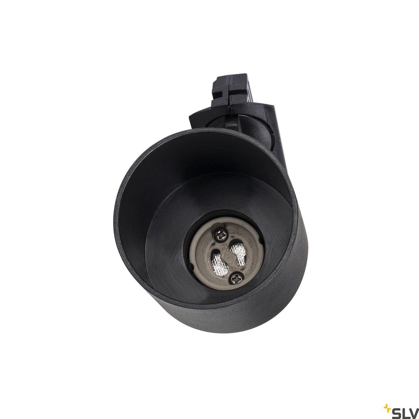 SLV PURI TRACK SPOT, QPAR51 glass, black 50W, incl. 1-circuit adapter 1001868