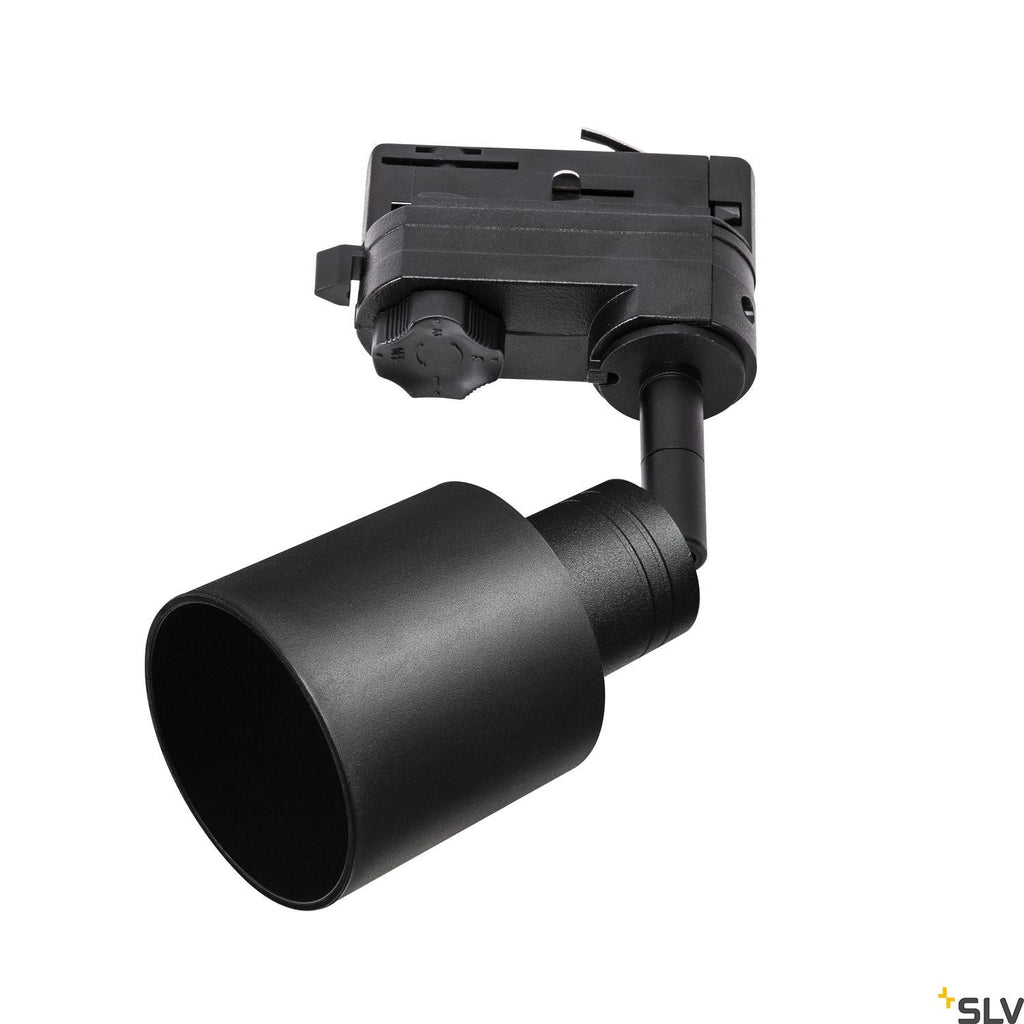 SLV PURI TRACK QPAR51 glass, black 50W, incl. 3-circuit adapter 1001871