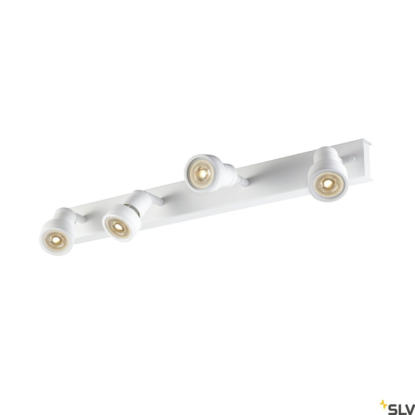 SLV PURI CW, Indoor surface-mounted wall and ceiling light, quad, QPAR51, white, 4x50W 1002030