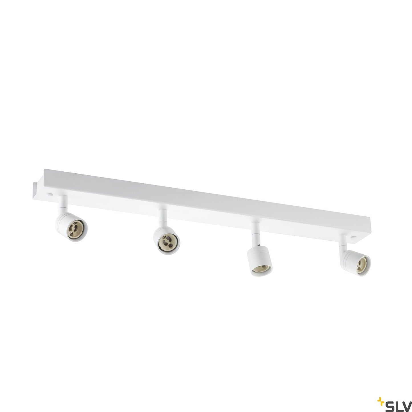 SLV PURI CW, Indoor surface-mounted wall and ceiling light, quad, QPAR51, white, 4x50W 1002030