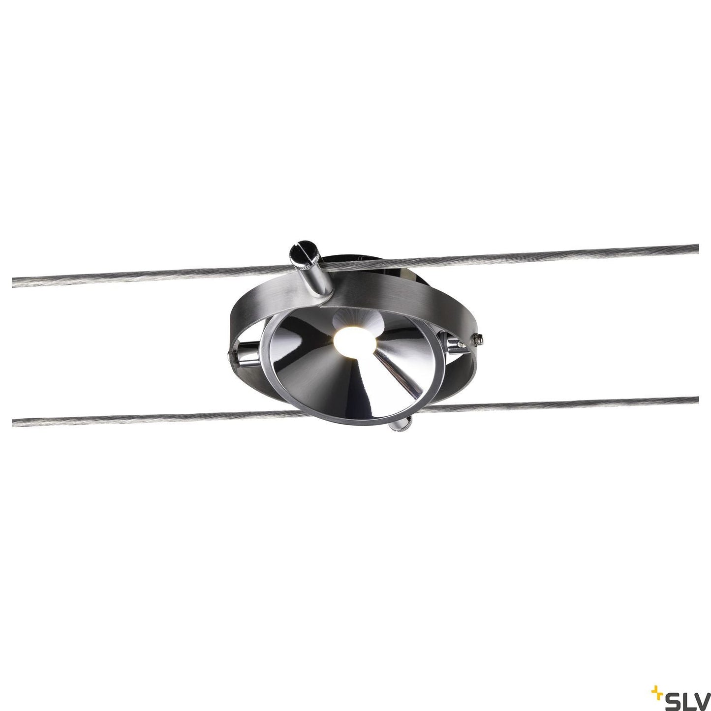 SLV DURNO cable luminaire for the TENSEO low voltage cable system 2700K chrome 1002863