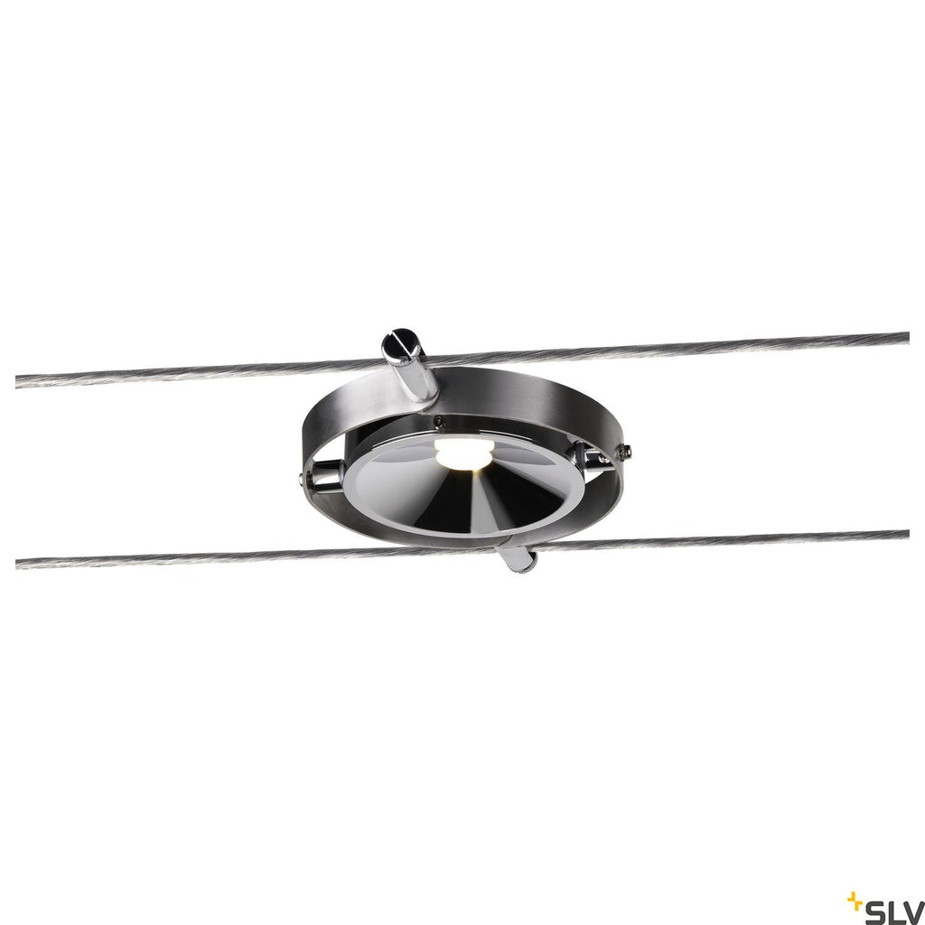 SLV DURNO cable luminaire for the TENSEO low voltage cable system 2700K chrome 1002863