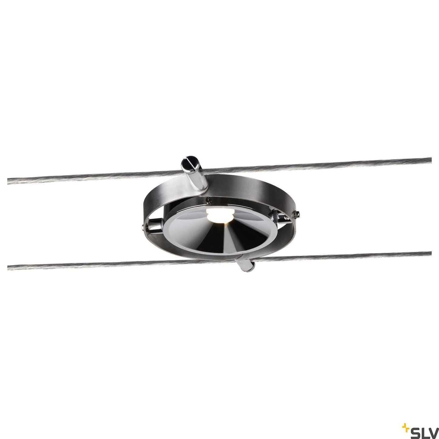 SLV DURNO cable luminaire for the TENSEO low voltage cable system 2700K chrome 1002863