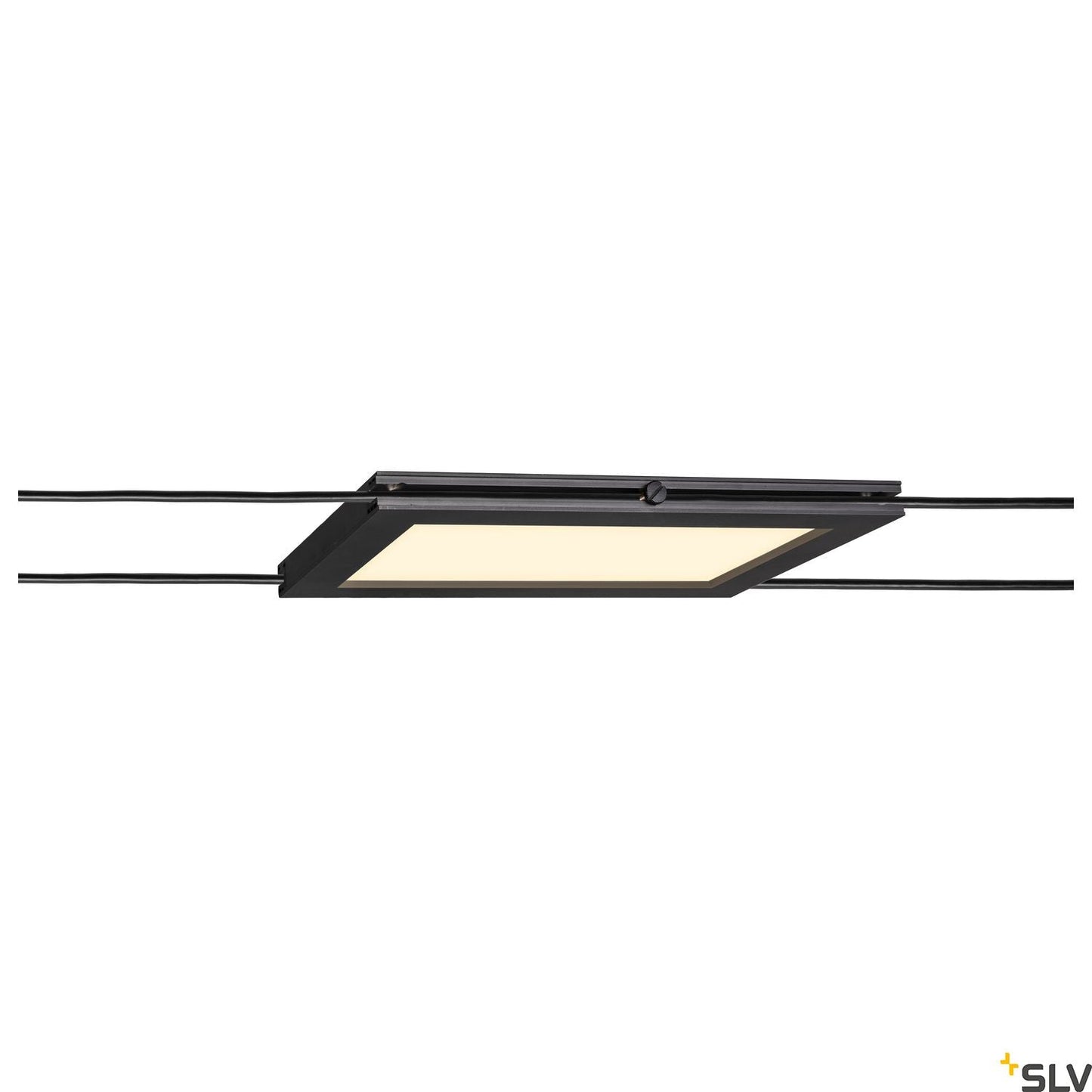 SLV PLYTTA rectangular cable luminaire for the TENSEO low voltage cable system 2700K black 1002864