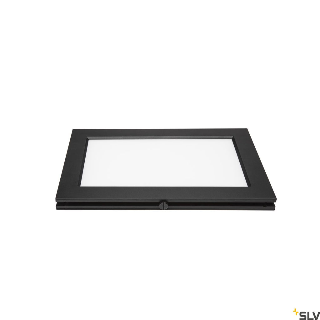SLV PLYTTA rectangular cable luminaire for the TENSEO low voltage cable system 2700K black 1002864