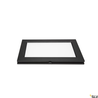 SLV PLYTTA rectangular cable luminaire for the TENSEO low voltage cable system 2700K black 1002864