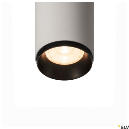 SLV 3~ NUMINOS Dimmable 3 phase system light whitek/black 2700K 24° 1004078