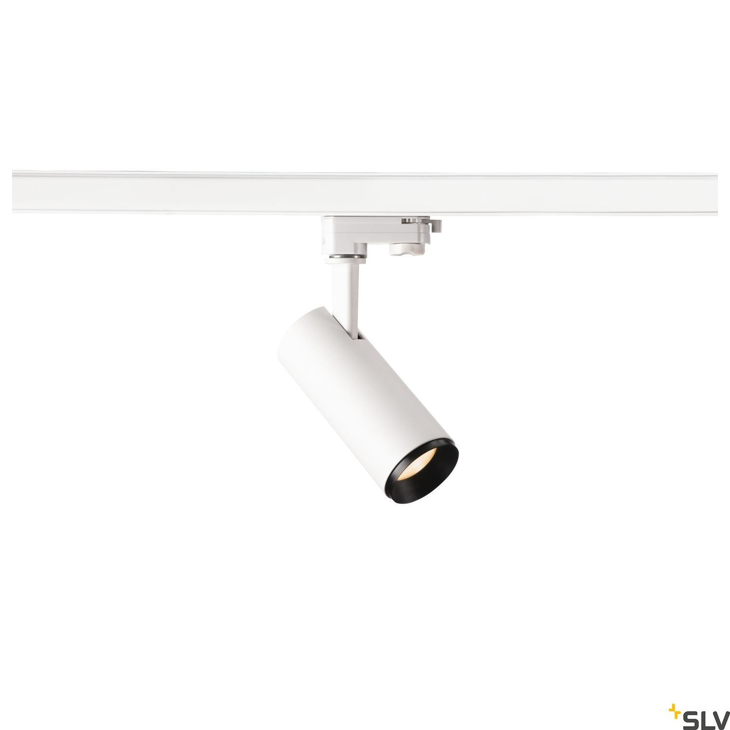 SLV 3~ NUMINOS Dimmable  3 phase system light white/black 2700K 36° 1004079