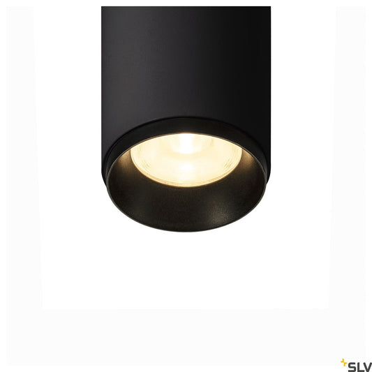 SLV NUMINOS Dimmable 3 phase system light black/black 3000K 24° 1004082