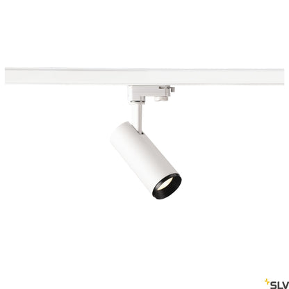 SLV 3~ NUMINOS Dimmable  3 phase system light white/black 4000K 36° 1004095