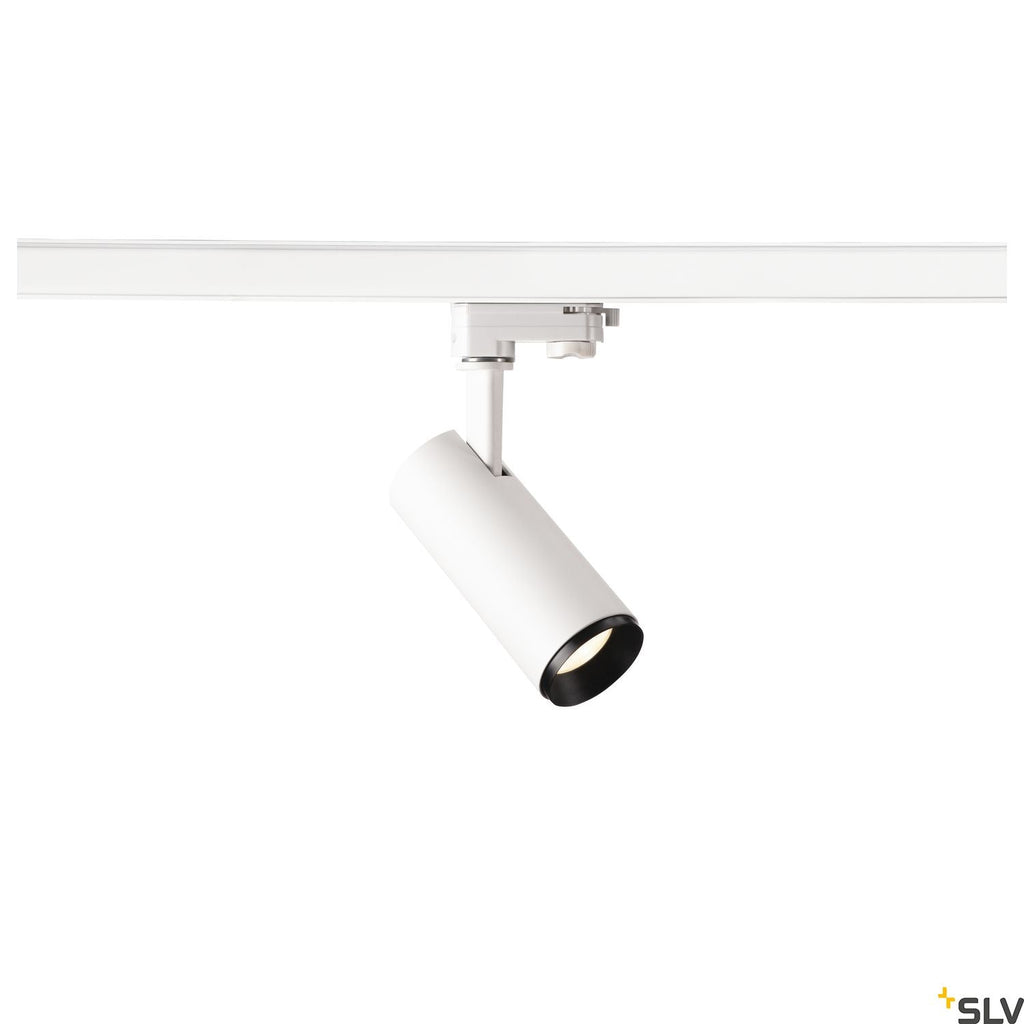 SLV 3~ NUMINOS Dimmable 3 phase system light whitek/black 4000K 60° 1004096