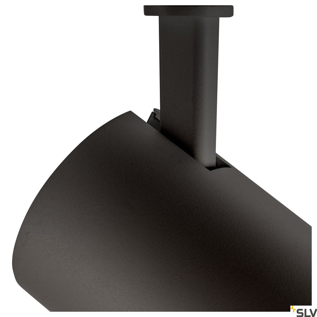 SLV 3~ NUMINOS Dimmable 3 phase system light black/black 2700K 36° 1004171