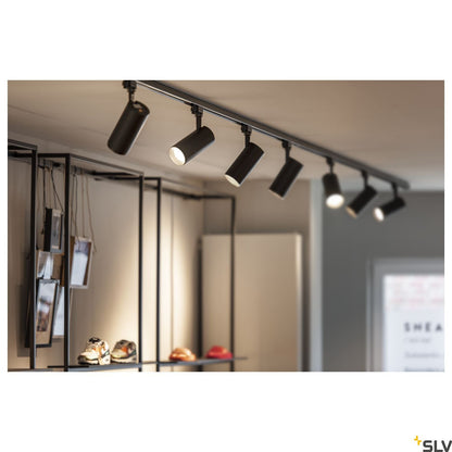 SLV 3~ NUMINOS Dimmable  3 phase system light black/black 3000K 36° 1004179