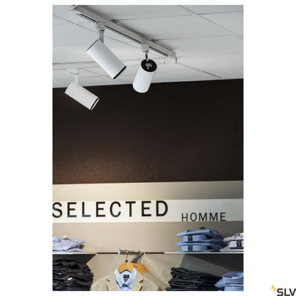 SLV 3~ NUMINOS Dimmable  3 phase system light white/black 3000K 24° 1004182