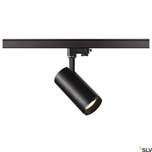 SLV 3~ NUMINOS Dimmable  3 phase system light black/black 4000K 24° 1004186