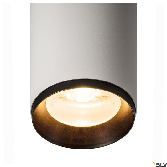 SLV 3~ NUMINOS Dimmable  3 phase system light whitek/black 2700K 24° 1004270