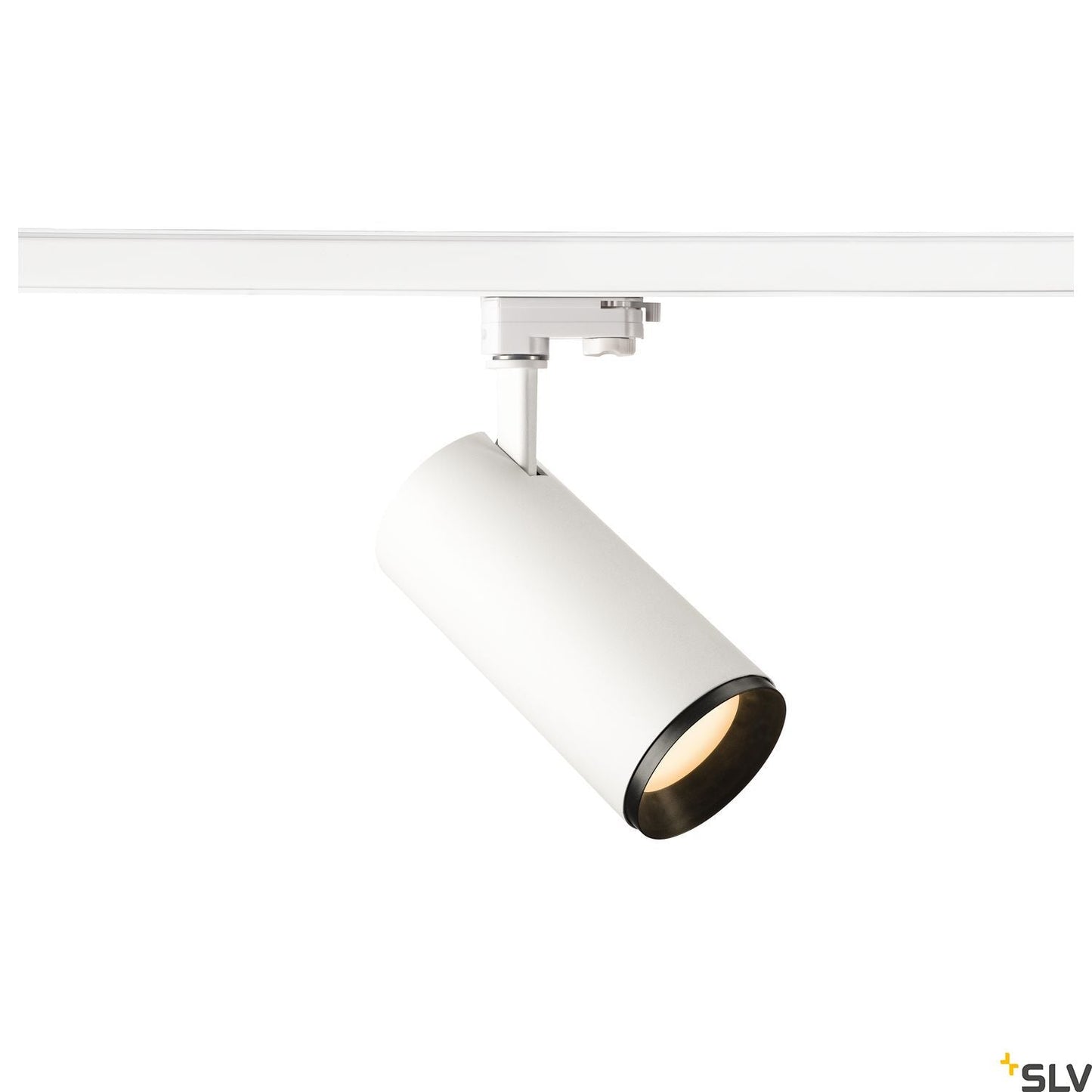 SLV 3~ NUMINOS Dimmable   3 phase system light white/black 2700K 60° 1004272