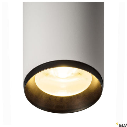 SLV 3~ NUMINOS Dimmable   3 phase system light white/black 3000K 60° 1004280